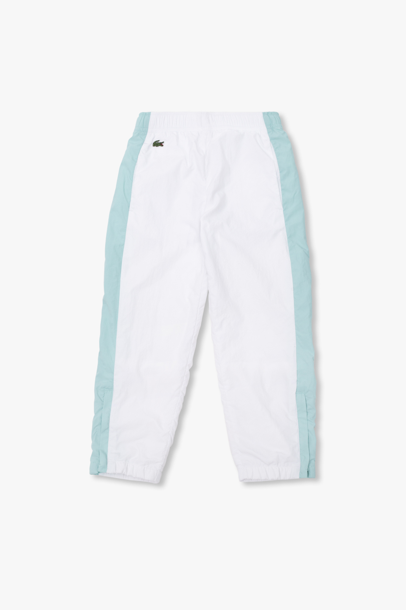 Lacoste track best sale pants white